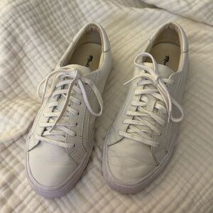 Madewell Sidewalk (MA134) Low-Top Off White Sneakers Women’s 9.5, Men’s 8